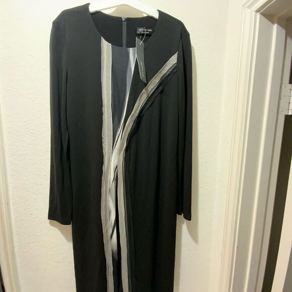 New Joeffer Caoc Canadian Designer Women Black Cocktail Formal Dress size M - Picture 4 of 16